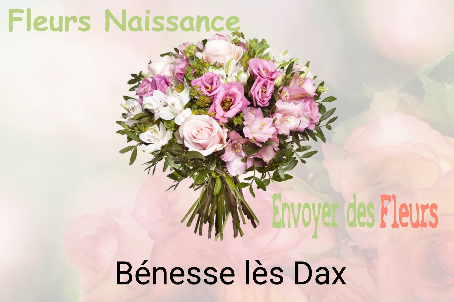 Bouquet de fleurs de naissance livré à Bénesse-lès-Dax